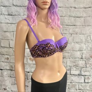 ⭐️NWOT La SENZA Lavender/Leopard Bra